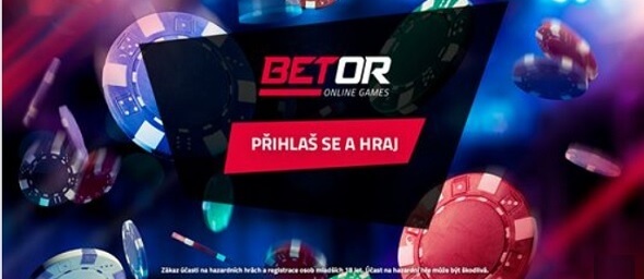Jak získat stovky korun zdarma v online casinu Betor