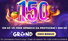 Zaregistruj se v online casinu Grandwin