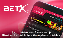 Zaregistruj se v online casinu BetX