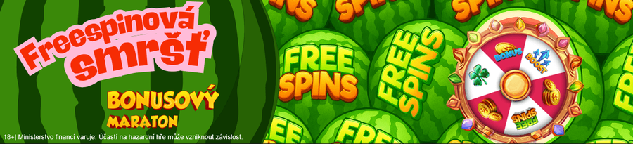 Betx bonusový maraton přináší až 2 250 Kč ve free spinech