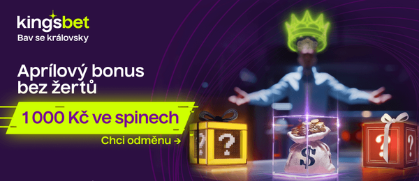 Dubnový bonus u Kingsbetu